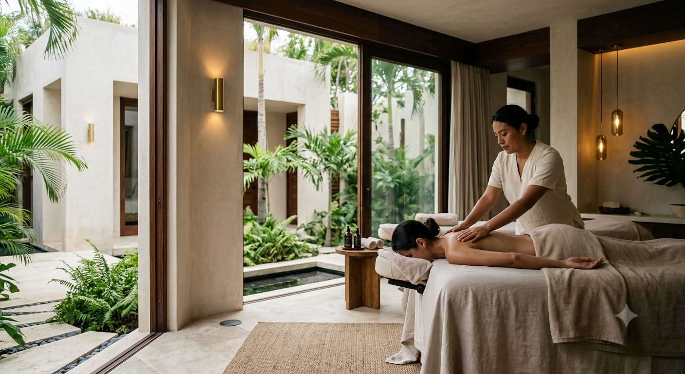 Wellness retreat / spa treatment